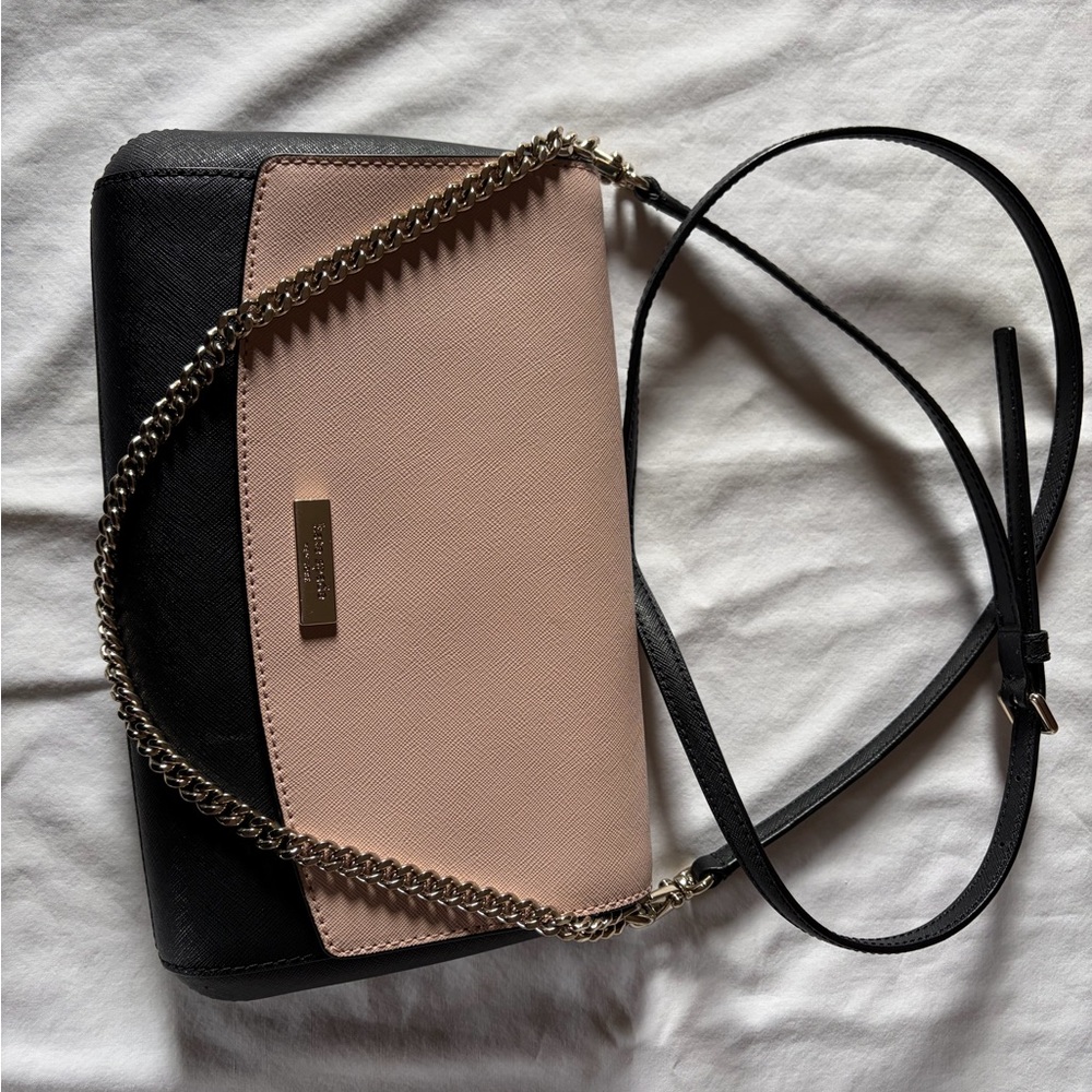 Kate Spade Black and Pink Crossbody Bag